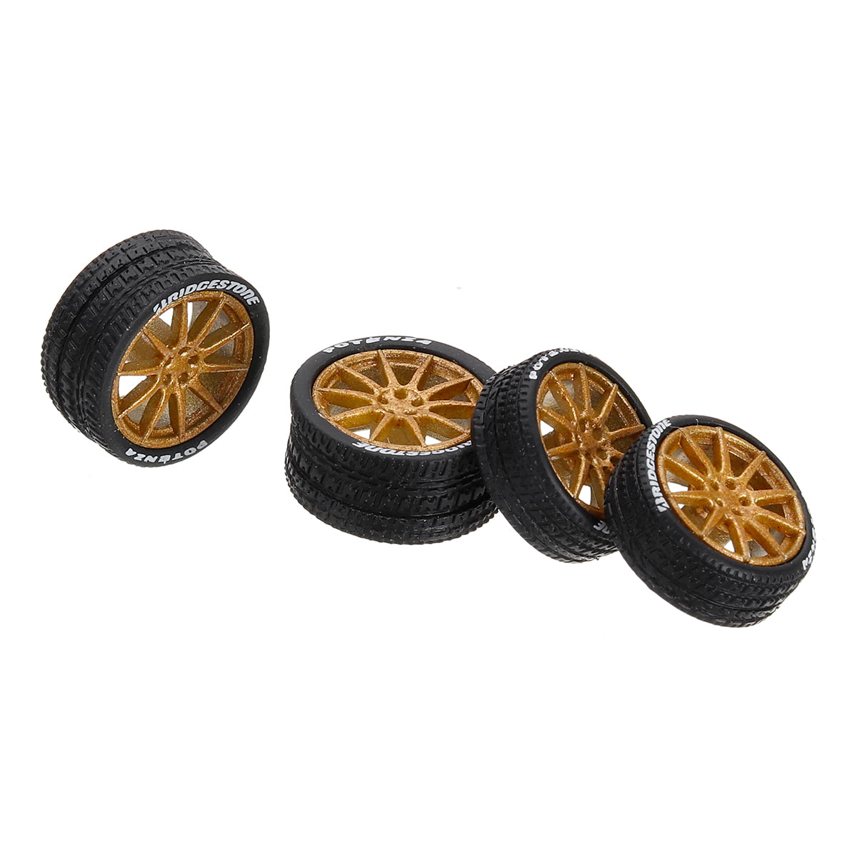 Details about   1 Set Custom Wheel Rubber Tire Axle Brake Disc for 1:64 Hot Wheel Tomy Car
